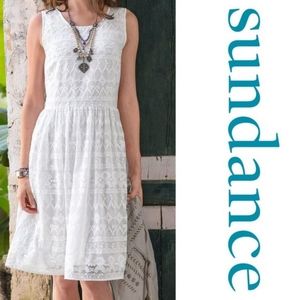 Sundance NWOT Size 12 white lace dress